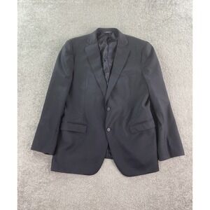 Brooks Brothers Suit Jacket 44 L Navy Wool Madison Luxury Estrato Trabaldo Italy